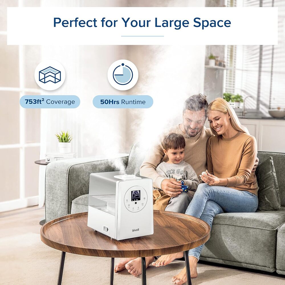 LEVOIT LV600HH 6L Warm & Cool Mist Humidifier White